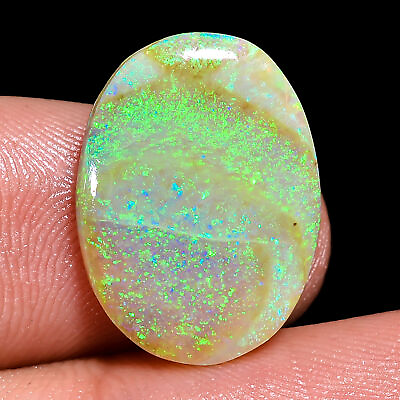 #ad 04.00 Cts. 100% Natural Beautiful Monarch Opal Oval 17X13X2 MM Cabochon Gemstone $26.99