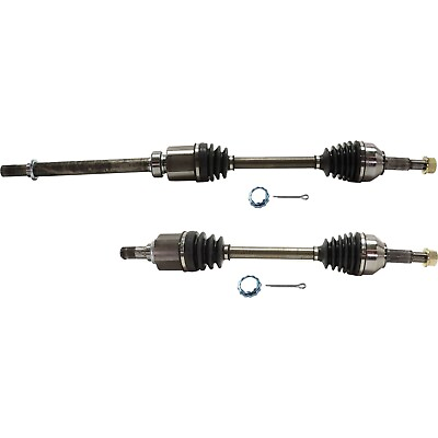 #ad CV Axle For 2007 2012 Nissan Altima Front Left and Right Pair Auto CVT Trans $118.86