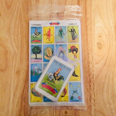 #ad Loteria 10 Different Boards 1 Deck 54 Cards Mexican Bingo Authentic Don Clement $7.63