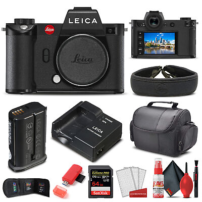 #ad Leica SL2 Mirrorless Digital Camera Body Only 10854 64GB Extreme Pro Card $4099.95