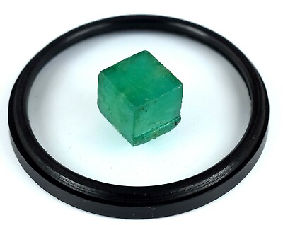 #ad Ebay Treated Colombian Emerald 15 Ct Gemstone Rough Natural Cube Square Shape $12.59