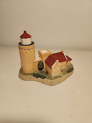 #ad Harbour Lights Lighthouse B Younger Autographed 1991 Old Mackinac Michigan HL118 $21.95