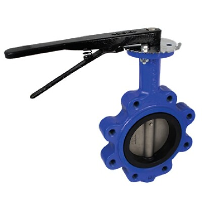 #ad NEW 2quot; Manual Lug Style Butterfly Valve W Viton Seals $429.95
