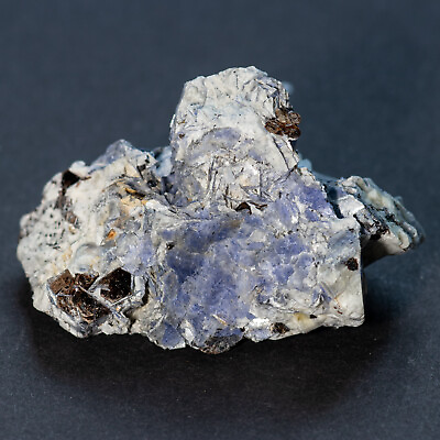 #ad Blue Corundum Sapphire crystals phlogopite. 30g 1 oz Mineral specimen Kola $75.00