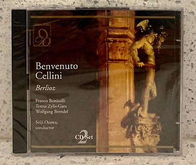 #ad BERLIOZ Benvenuto Cellini 1973 2 discs Opera d#x27;Oro OZAWA BONISOLLI Rome $24.50