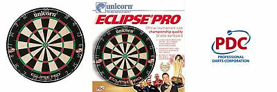 #ad Unicorn Eclipse Pro Bristle Dartboard Champ Board Black $93.46