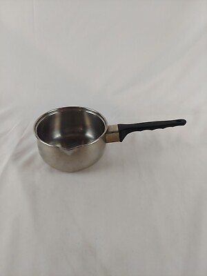 #ad Kinox Pan Pot 18 10 Stainless 14cm Pour Spout Chocolate Melting Pan $14.99