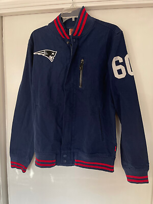 #ad Nike NFL New England Patriots Men Varsity Jacket Football 516468 410 $40.50