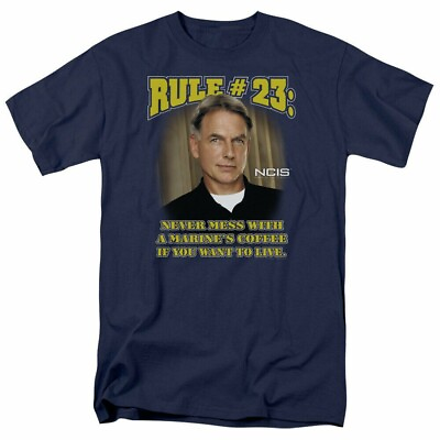#ad NCIS GIbbs Rule 23 quot;Never Mess with a..quot; Mens Unisex T Shirt Available Sm to 5x $23.99