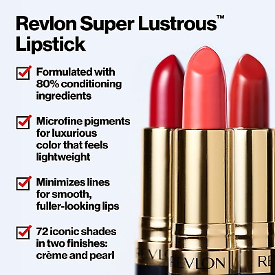 #ad Revlon Sireet Chic super Lustrous lip stick Matte choose $4.99