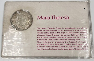 #ad Austria Maria Theresa Silver Coin Very High Grade a9148 GBP 41.75
