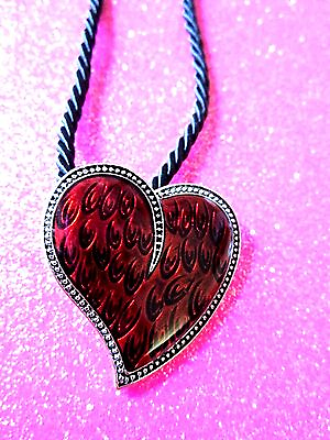 #ad Red Heart Necklace $15.95