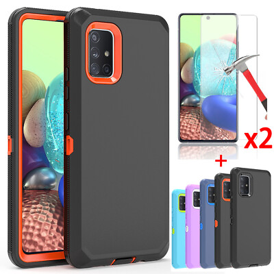#ad For Samsung Galaxy A51 A71 5G Case Heavy Duty Shockproof CoverScreen Protector $9.95