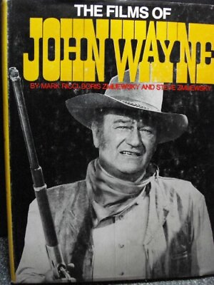 #ad THE FILMS OF JOHN WAYNE By Mark Ricci Hardcover *Excellent Condition* $14.95
