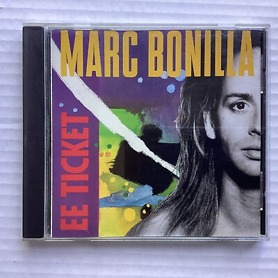 #ad Marc Bonilla EE Ticket CD VTG 90s Hard Rock Heavy Metal new Wave Music 9 26725 2 $6.99