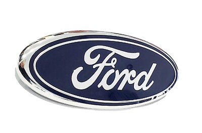 #ad 2005 2007 Ford F250 F350 Super Duty Front Grille Blue Ford 9 Inch Emblem NEW $33.95