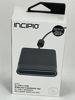 #ad Incipio QI 15W 3 COIL Wireless Charge Pad 3X PW 310 Check desc for compatibility $22.99