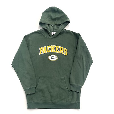 #ad NFL Green Bay Packers Team Apparel Womens Hooded Jumper Size XL 14 16 AU $49.95