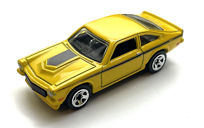 #ad Hot Wheels 2009 New Models Yellow Custom V 8 Vega loose $2.99