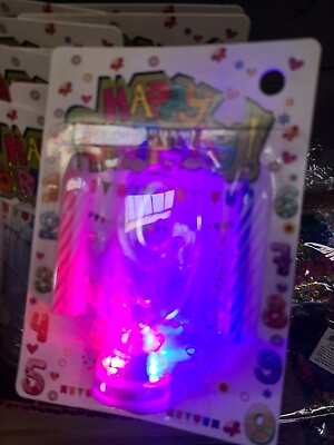 #ad 10pcs Led Birthday Candles number 0 9 $19.99