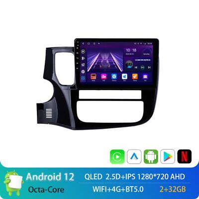 #ad 10.1quot; Android 12 Car Stereo Radio for Mitsubishi OUTLANDER 2014 19 GPS NAVI BT $279.30