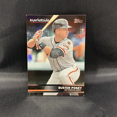 #ad 2016 Topps Buster Posey #19 Marketside Giants NM $1.36