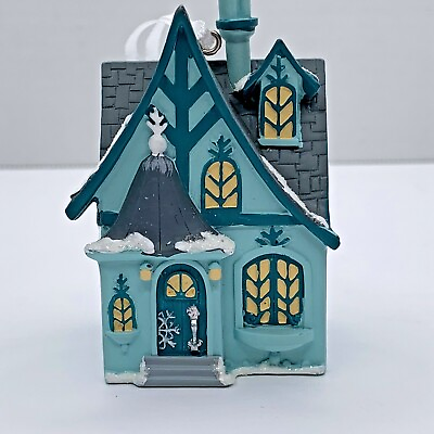 #ad Hallmark North Pole Special Edition Christmas Tree Ornament Snowy Chalet House $13.99