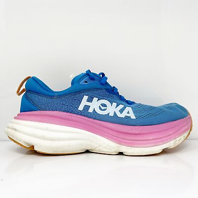 #ad Hoka One One Womens Bondi 8 1127952 CSAA Blue Running Shoes Sneakers Size 8.5 B $62.77