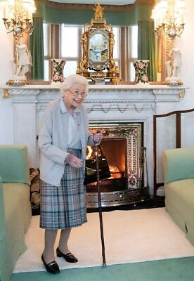 #ad Queen Elizabeth ll Photo at Balmoral Castle 2022 8x10 Picture Celebrity Print $3.99
