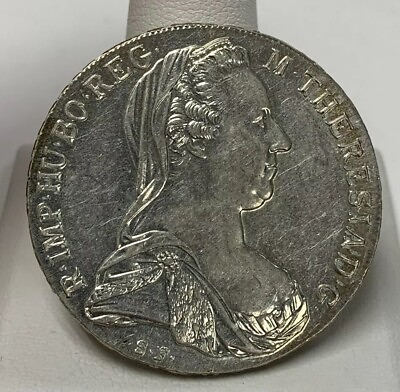 #ad 1780 Silver Thaler Maria Theresa $79.70