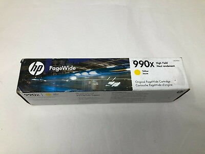 #ad HP M0J97AN 990X High Yield Yellow Original Page Wide Cartridge Shipping US Only $134.60