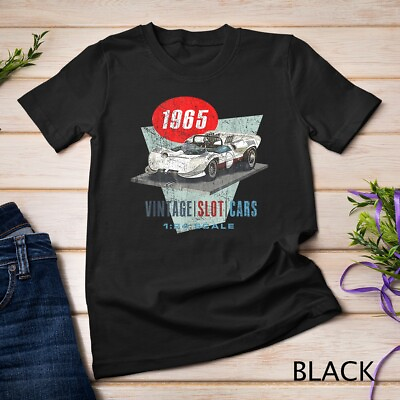 #ad Mens Vintage Slot Car Racing tee shirt Unisex T shirt $16.99