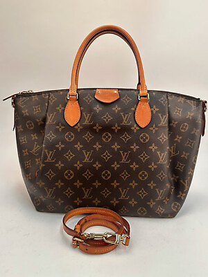 #ad Louis Vuitton Monogram Turenne GM Canvas Top Handle Handbag Bag w Shoulder Strap $719.99