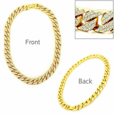 #ad 15mm Men#x27;s Necklace Stainless Steel Silver Cuban Link Chain Jewelry 20inch 50CM $12.19