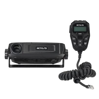 #ad Retevis RA86 GMRS Integrated Control Microphone Mobile Two Way Radio 30CH NOAA $139.99