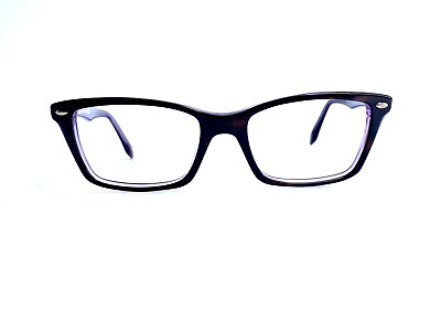 #ad New RayBan Purple Clear Wayfarer Lucite Eyeglasses RB 5241 5074 50 17 140 $82.60