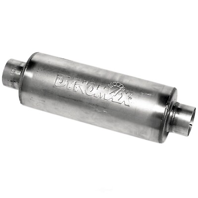 #ad 17223 DYNOMAX 6quot; Round Exhaust Muffler Ultra Flo Welded Universal 3quot; in 3quot; out $79.95