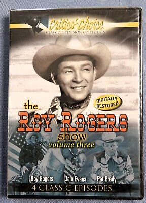 #ad Roy Rogers Show V. 3 DVD 2008 $14.95