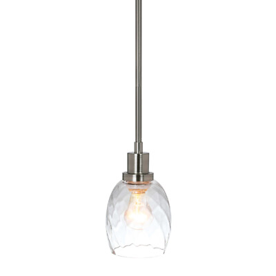 #ad Single Mini Hanging Ceiling Light Pendant Lighting Kitchen Island Fixture Glass $42.99