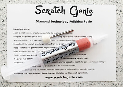 #ad Watch Glass Scratch Remover Polishing Kit: Acrylic Glass Sapphire Crystal $15.99