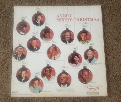#ad A Very Merry Christmas Vol.3 Johnny Mathis Various Album Vinyl Record Free Ship $7.94