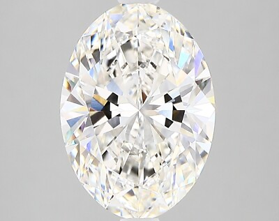 #ad Lab Created Diamond 3.14 Ct Oval G VS1 Quality Very good Cut IGI Certified $1535.25