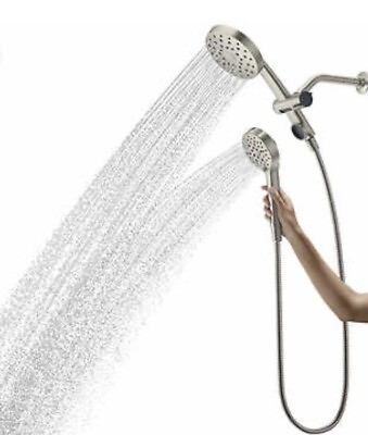 #ad Kohler Prone Adjustable 3 in 1 Multifunction Shower Head with PowerSweep Nickel $44.00