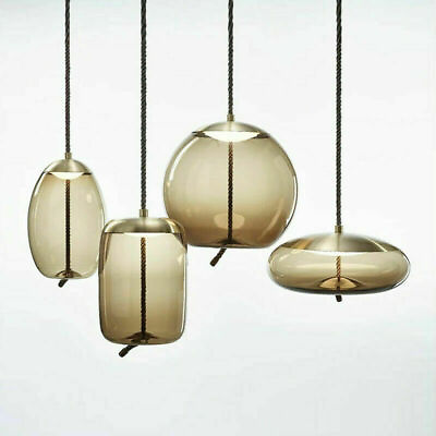#ad Modern Glass Ball Led Pendant Light Chandelier Ceiling Lamp Fixture Dinning Room $118.67
