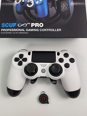 #ad SCUF Infinity4PS Pro PS4 White Shell with EMR $120.99