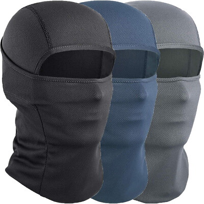 #ad Balaclava Face Mask UV Protection Ski Sun Hood Tactical Full Masks for Men Women $2.98