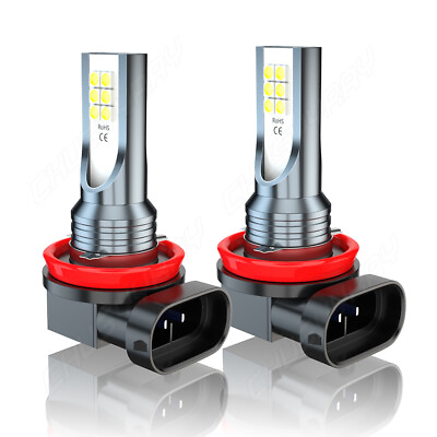 #ad H11 H8 H9 LED Headlight Bulbs For Ducati 1098 1198 848 899 EVO 1199 Panigale R S $14.81