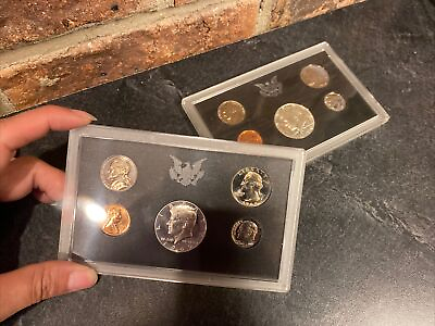 #ad 1969 amp; 1970 Coin Proof Sets See Pics $25.00