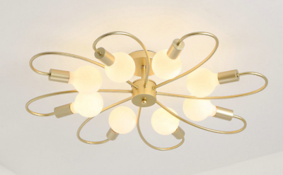 #ad Ceiling Chandelier Sputnik Nordic Hanging Lamp Pendant Light Postmodern Fixture $88.95
