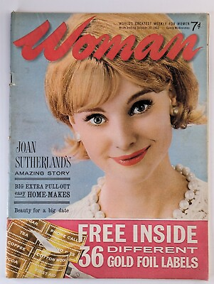 #ad Woman UK October 20th 1962 British Vintage Weekly Magazine GBP 12.99
